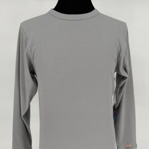 Seager Mens XL Dozer Base Layer Thermal Shirt Long Sleeve Heather Grey NEW